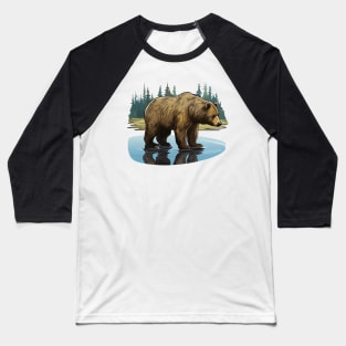 Bear Grazer Baseball T-Shirt